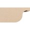 Ekena Millwork 6in. W x 6in. H x 12in. L Del Monte Woodgrain TimberThane Rafter Tail, Primed Tan RFTUR06X06X12DELRCPR - alternate 2